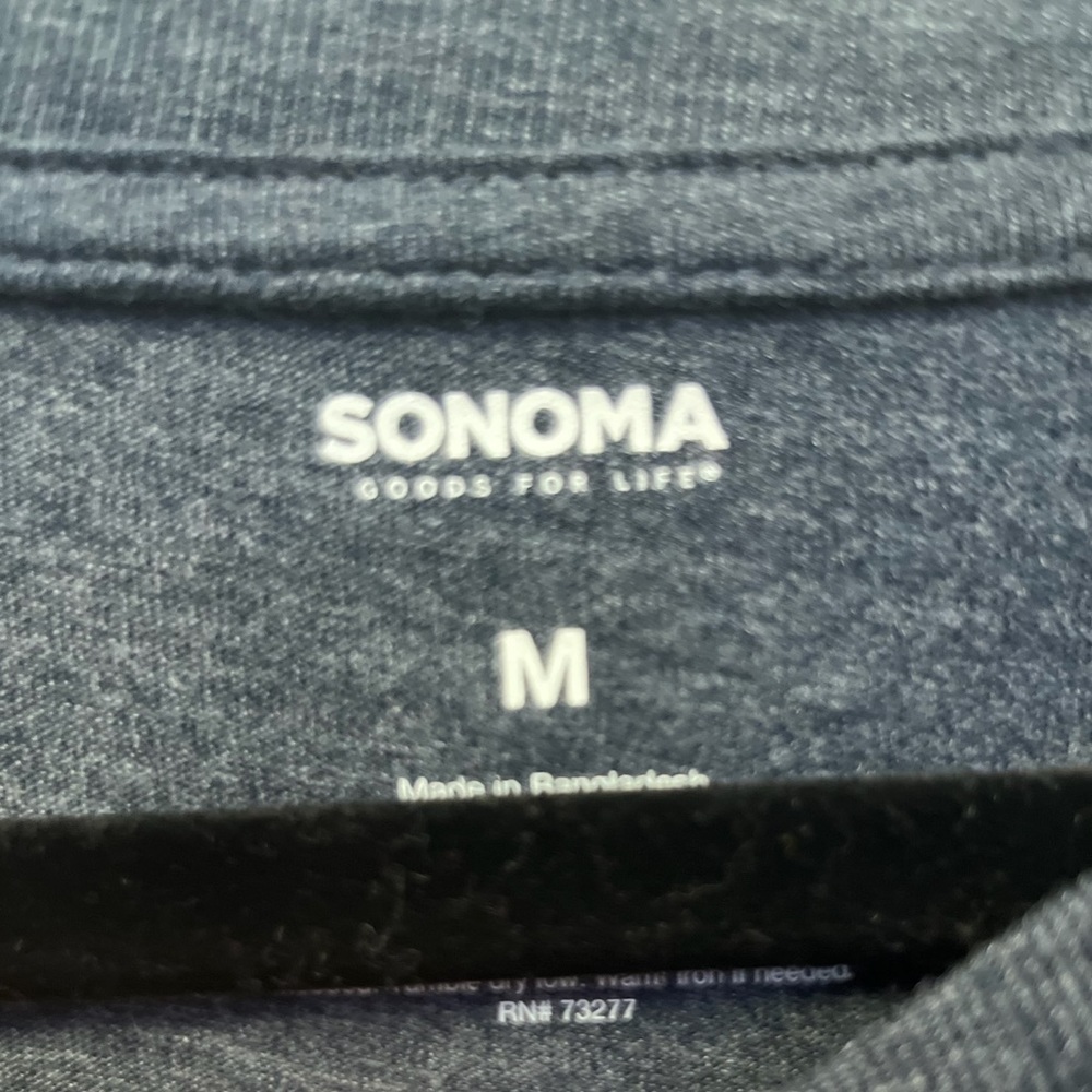🚨CLEARANCE 0124-49 SONOMA Long Sleeve Tee - Picture 2 of 2